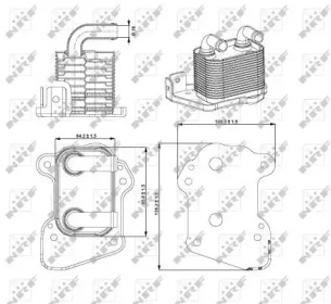 WILMINK GROUP wg1720086 -  масляный радиатор, двигательное масло